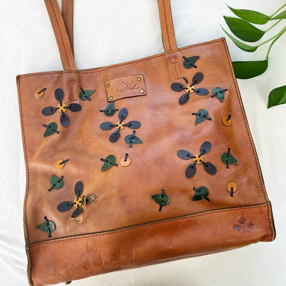 Patricia Nash | floral leather tote bag